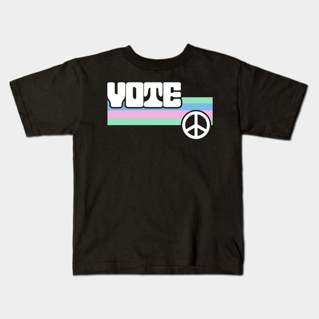 Vote! Kids T-Shirt by WMKDesign